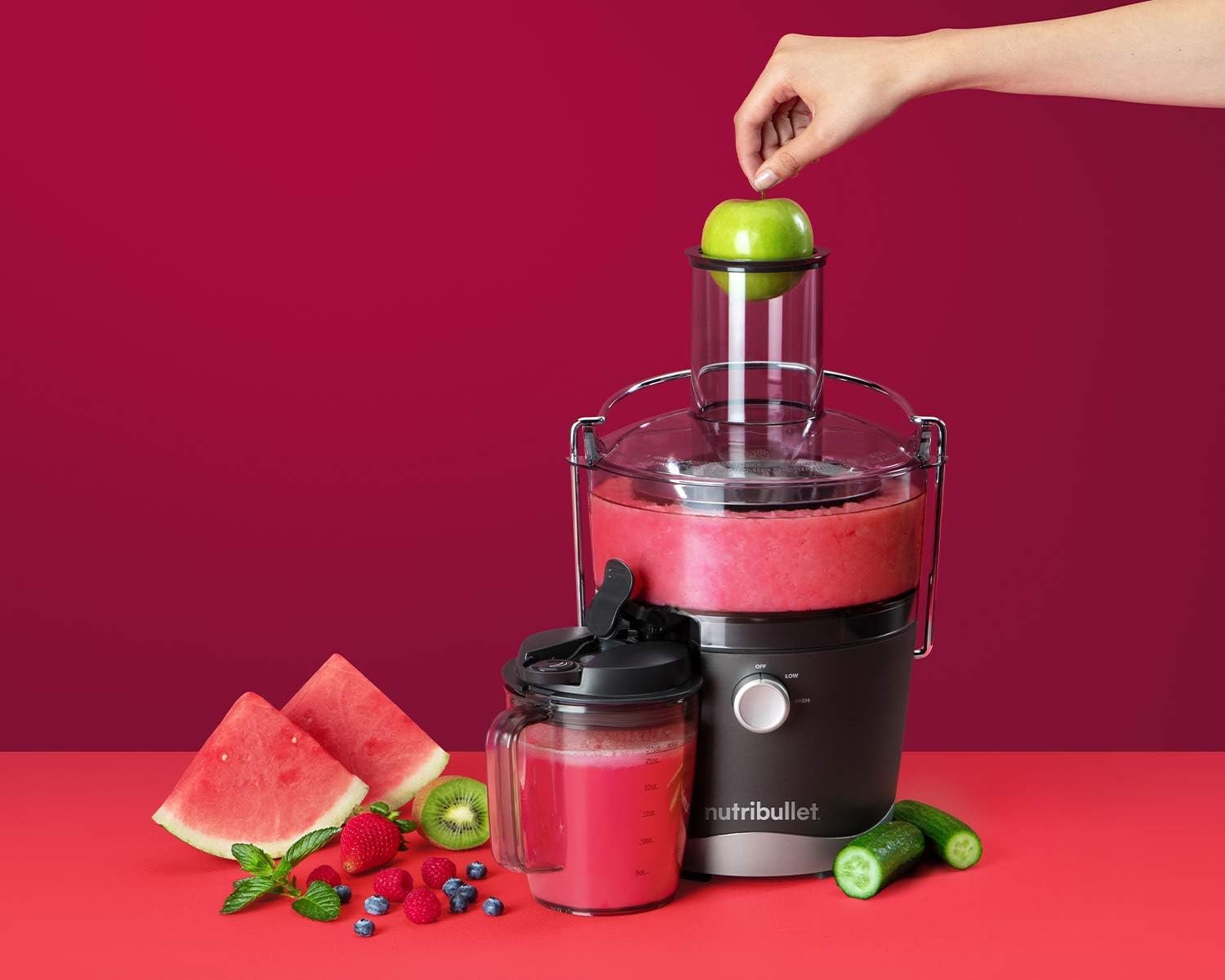 Nutri Bullet Juicer, Grey 27oz., medium - Image 12