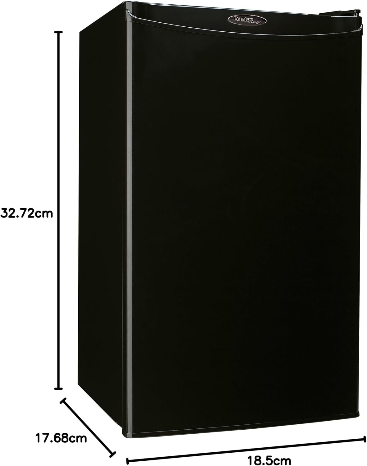 Danby Designer Mini Fridge, 3.2 CuFt., Black - Image 7
