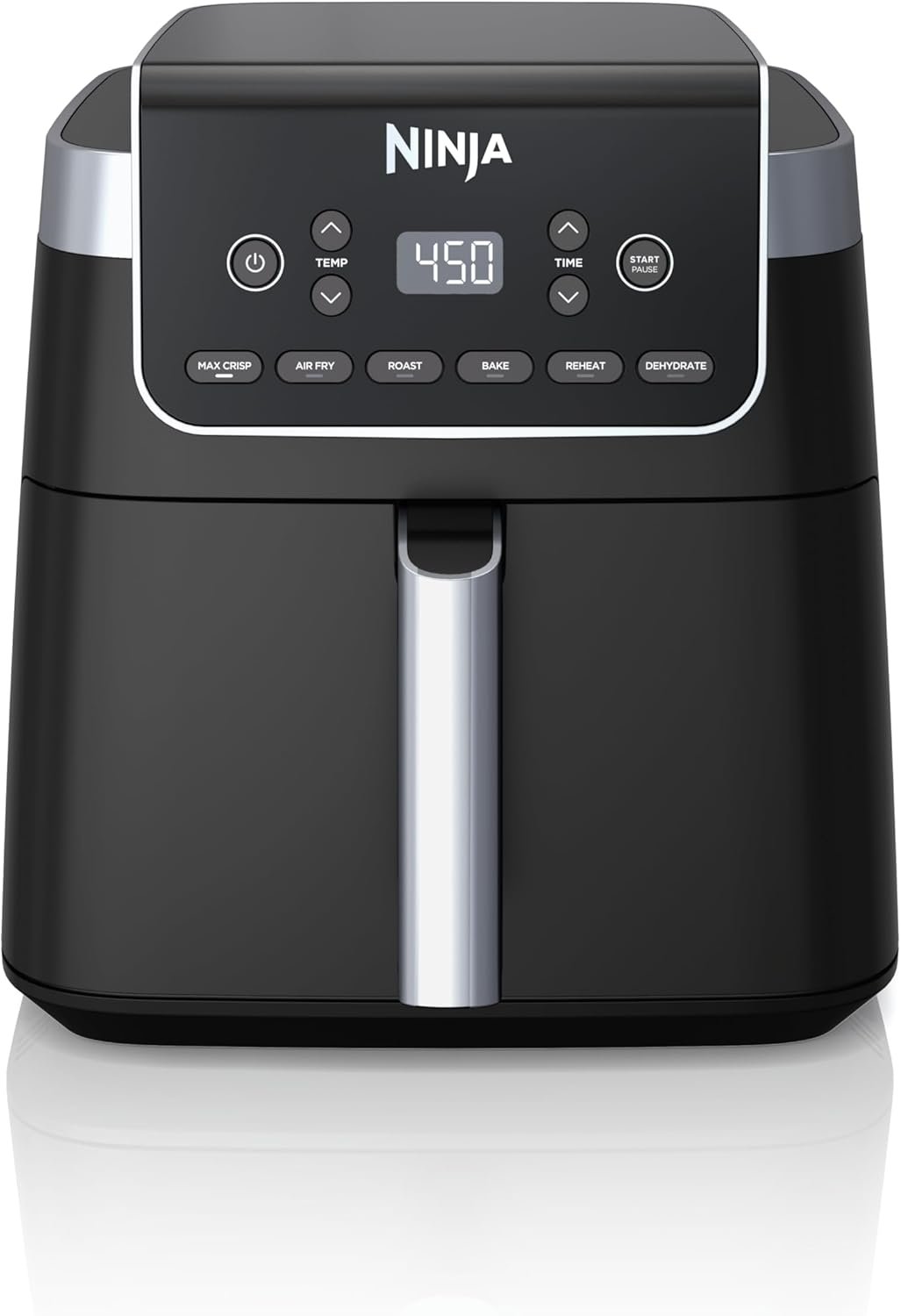 Ninja Air Fryer Pro XL 6-in-1 with 6.5 QT Capacity, Max Crisp, Air Fry, Air Roast, Bake, Reheat, Dehydrate, Max Crisp Technology with 450F, Grey, AF181C (Canadian Version) - Image 2