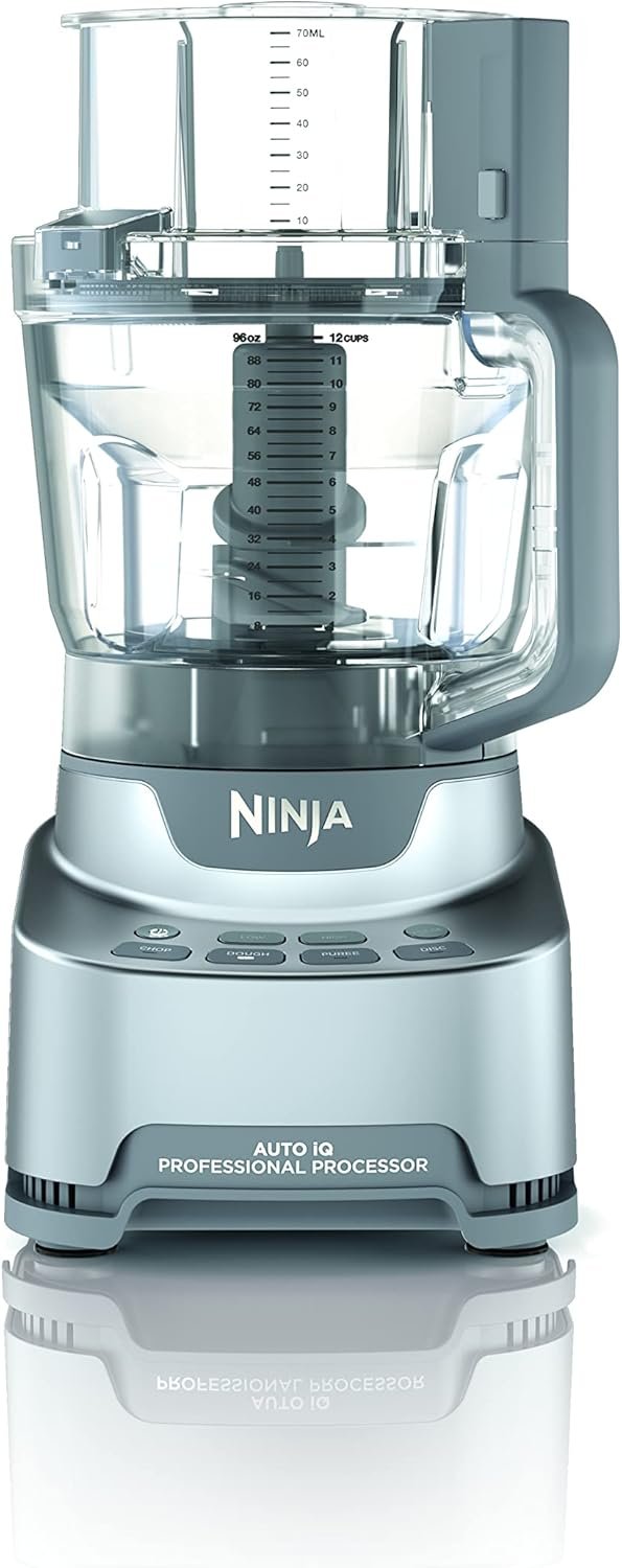 Ninja NF700C Professional XL Food Processor, 12-Cup Capacity, 4 Auto-iQ Programs, Silver, 1000-Watts - Image 2