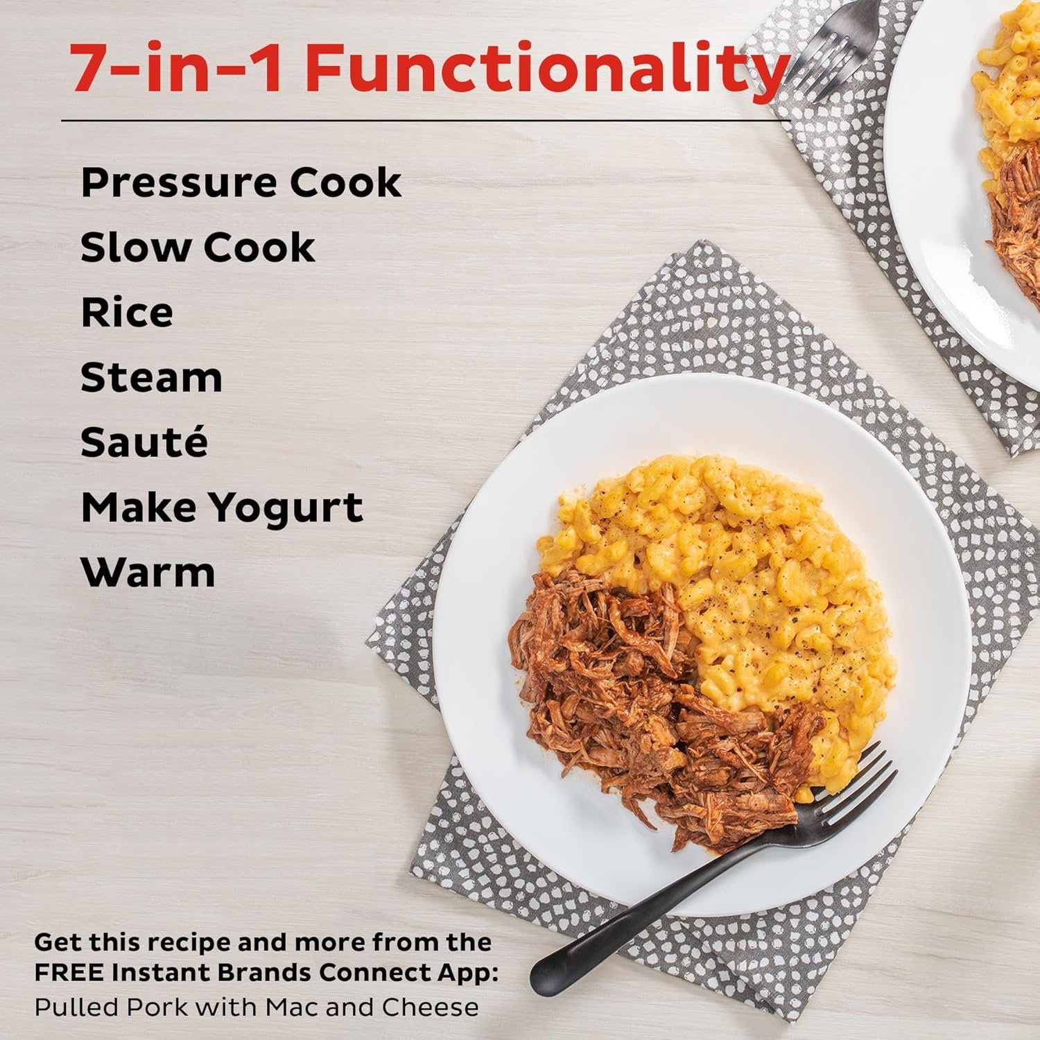 Instant Pot Duo 7-in-1 Electric Pressure Cooker, Slow Cooker, Rice Cooker, Steamer, Saute, Yogurt Maker, Warmer & Sterilizer, Includes App With Over 800 Recipes, Stainless Steel, 6 Quart - Image 3
