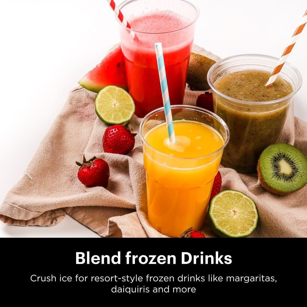 Ninja NJ601AMZ Professional Blender with 1000-Watt Motor & 72 oz Dishwasher-Safe Total Crushing Pitcher for Smoothies, Shakes & Frozen Drinks, Black - Image 4