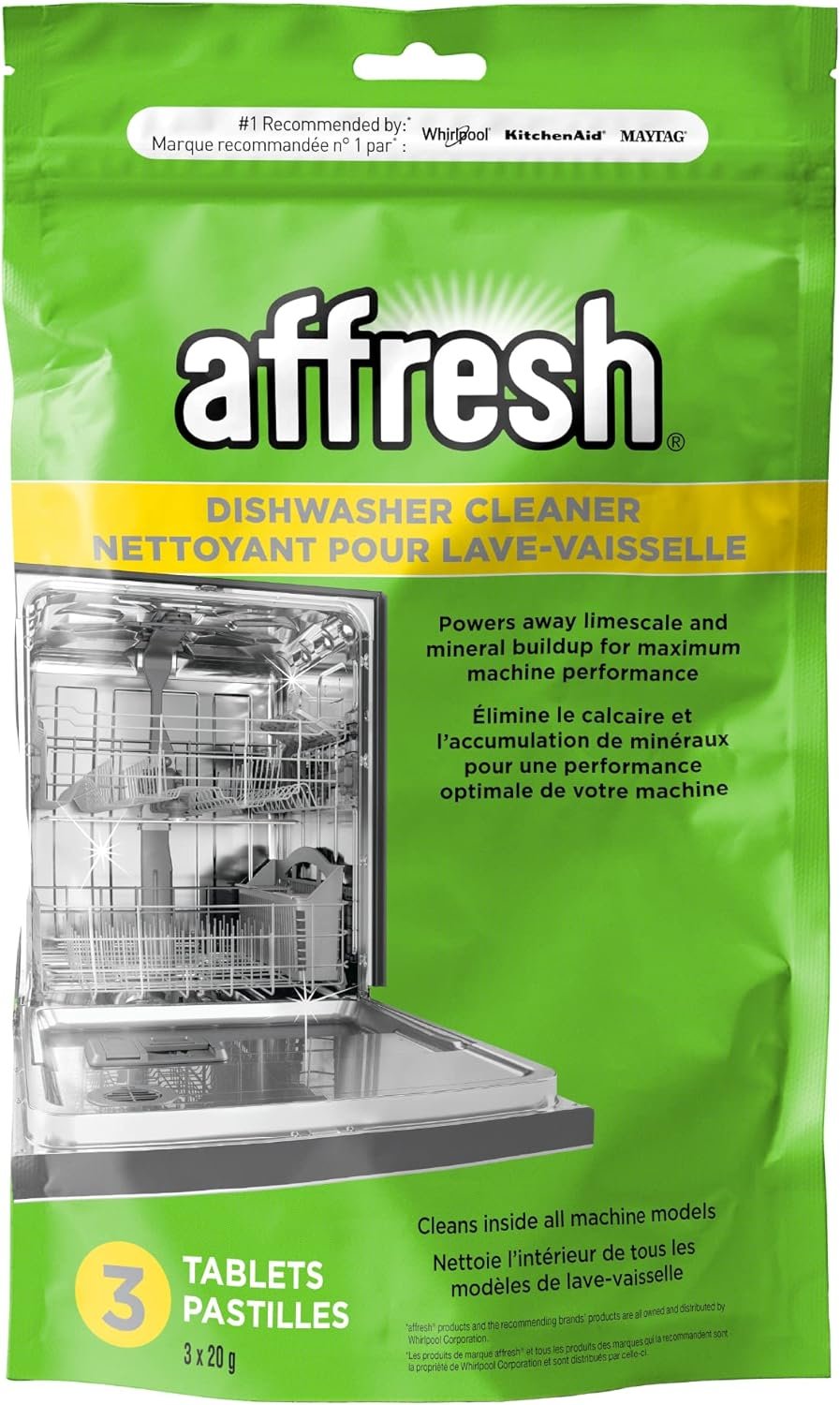 Affresh Dishwasher Cleaner - 3 Count - Image 2