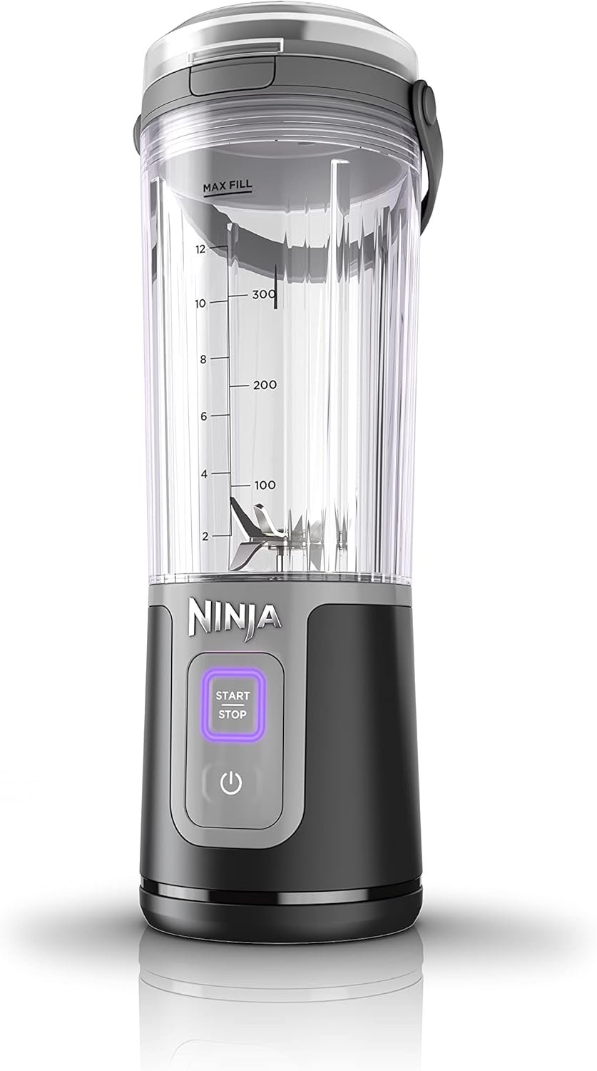 Ninja Blast Portable Blender, Cordless, 16oz. Vessel, Personal Blender for Shakes & Smoothies, BPA Free, Leakproof Lid & Sip Spout, USB-C Rechargeable, Dishwasher Safe Parts, Black, BC100BKC - Image 3