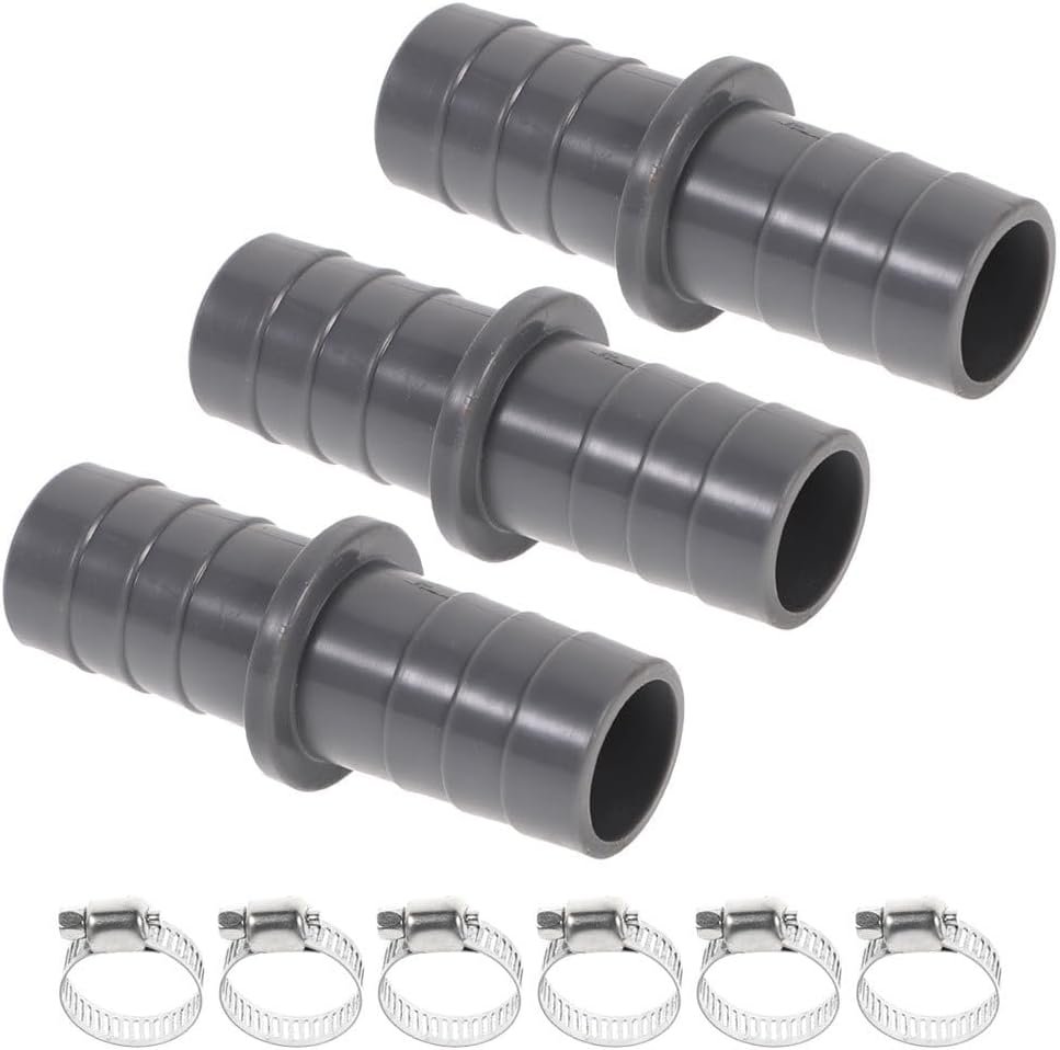 3sets Dishwasher Waste Pipe Connector and Drain Hose Adapter Extension Joint for Washing Machine and Dishwasher with Hose Clamps - Image 8