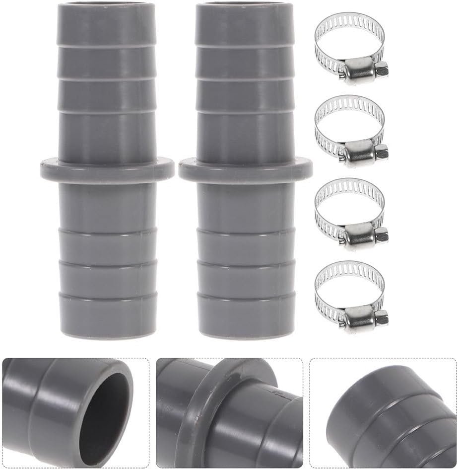 3sets Dishwasher Waste Pipe Connector and Drain Hose Adapter Extension Joint for Washing Machine and Dishwasher with Hose Clamps - Image 7