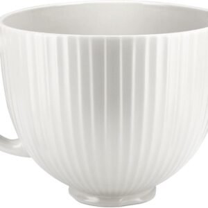 KitchenAid 5 Quart Classic Column Ceramic Bowl, KSM2CB5PCC