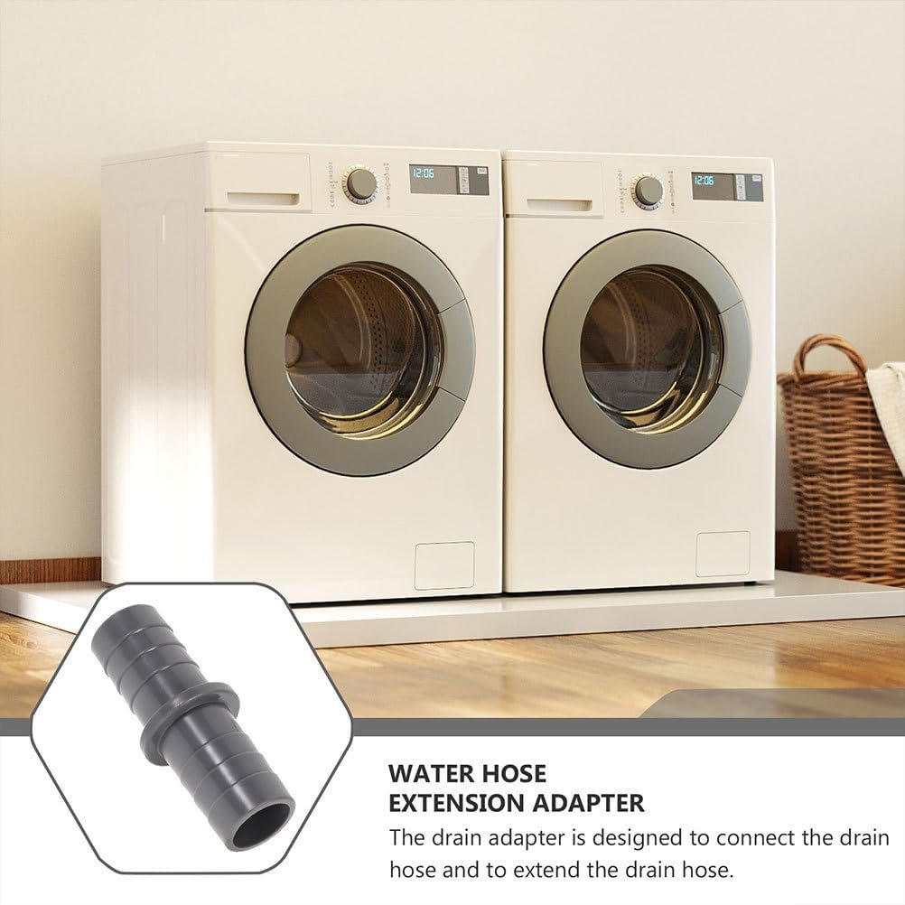 3sets Dishwasher Waste Pipe Connector and Drain Hose Adapter Extension Joint for Washing Machine and Dishwasher with Hose Clamps - Image 4