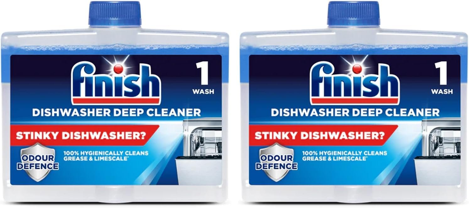 Finish Dishwasher Cleaner Dual Action Twin Pack (2 x 250ml) Finish Dishwasher Cleaner Dual Action Twin Pack (2 x 250ml)