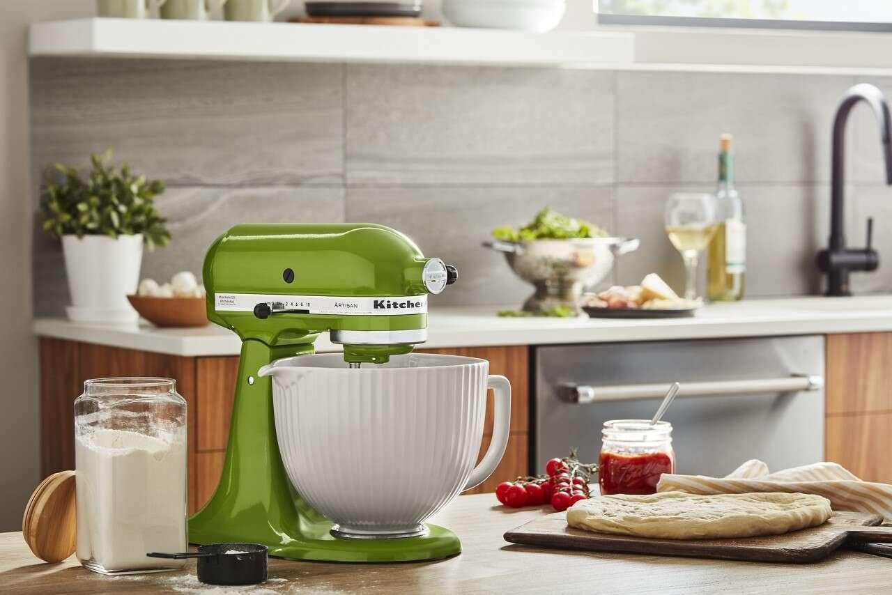 KitchenAid 5 Quart Classic Column Ceramic Bowl, KSM2CB5PCC - Image 7