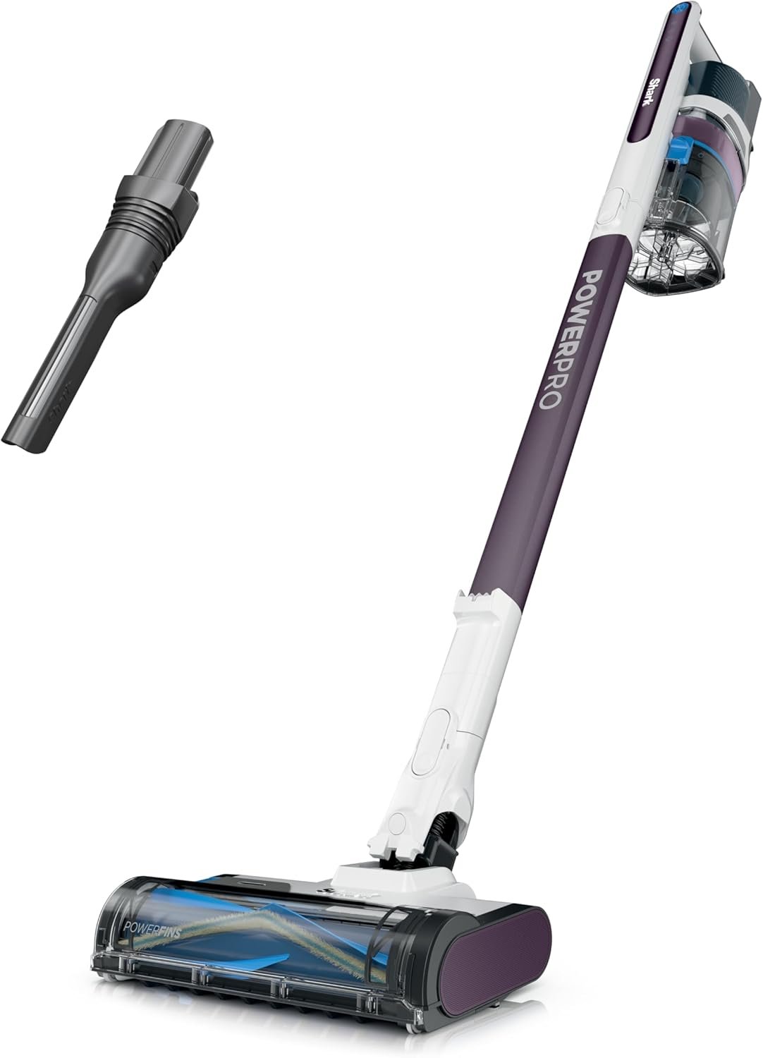 Shark® PowerPro Cordless Vacuum, IZ370HC | Hypervelocity Suction, Floor Detect, HEPA Filtration System and Anti-Allergen Complete Seal, Up to 50-Min Runtime - Image 2