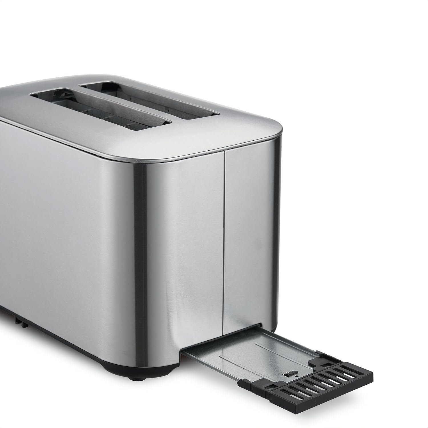 Salton Stainless Steel Countdown Long Slot Toaster 2 Slice with Extra Wide 1.5" slots for Bagels, Waffles, 6 Shade Settings with Timer (ET2137) - Image 6