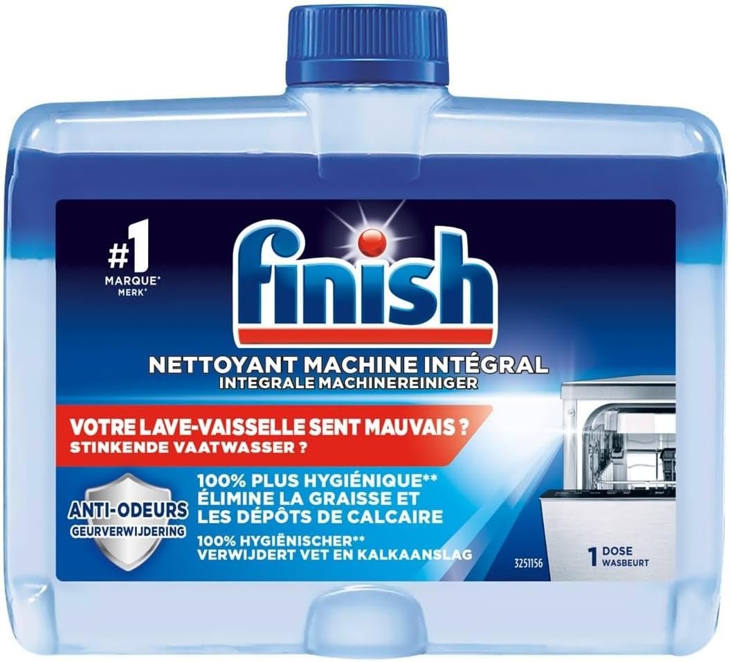 Finish Dishwasher Cleaner Dual Action Twin Pack (2 x 250ml) - Image 4