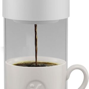 Keurig K-Mini Go Single Serve K-Cup Pod Coffee Maker, Warmstone