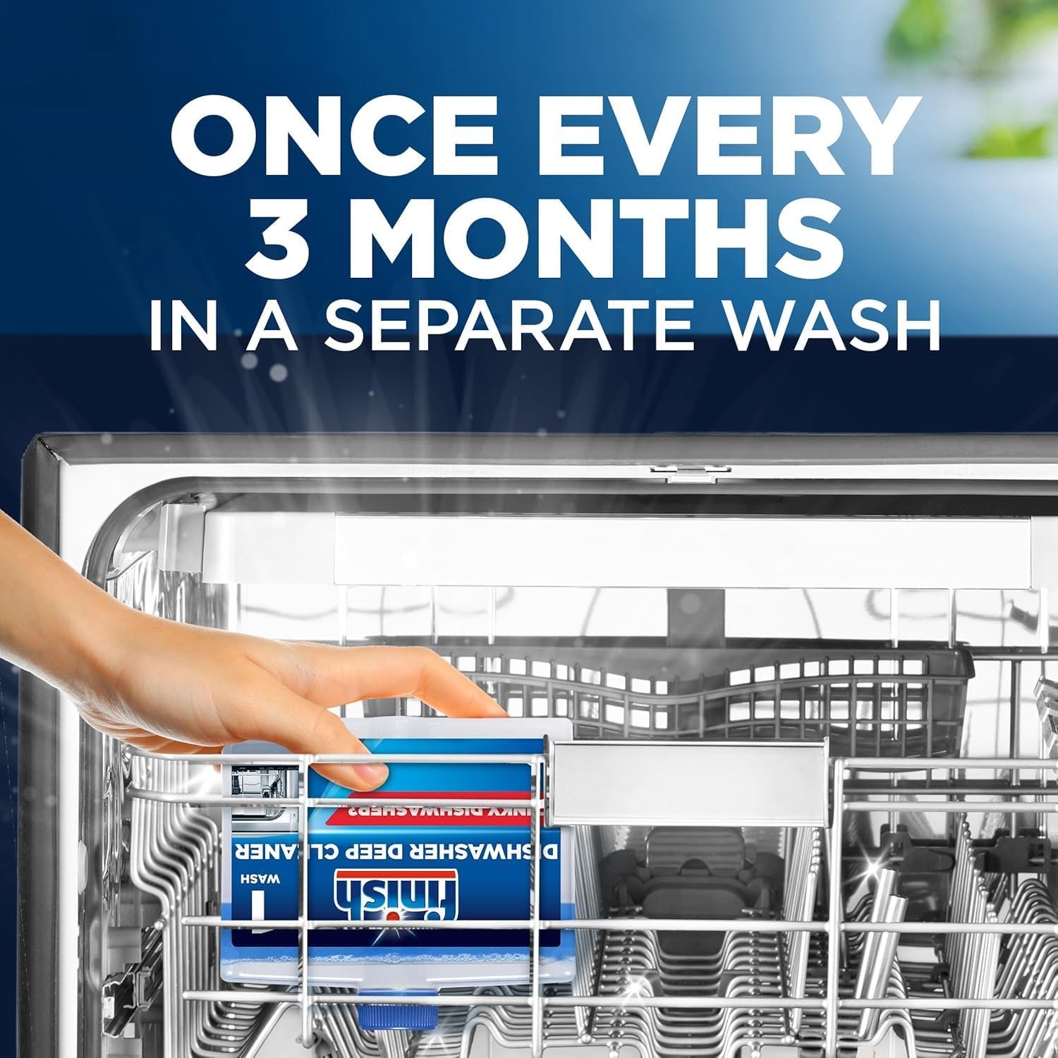 Finish Dishwasher Cleaner Dual Action Twin Pack (2 x 250ml) - Image 6