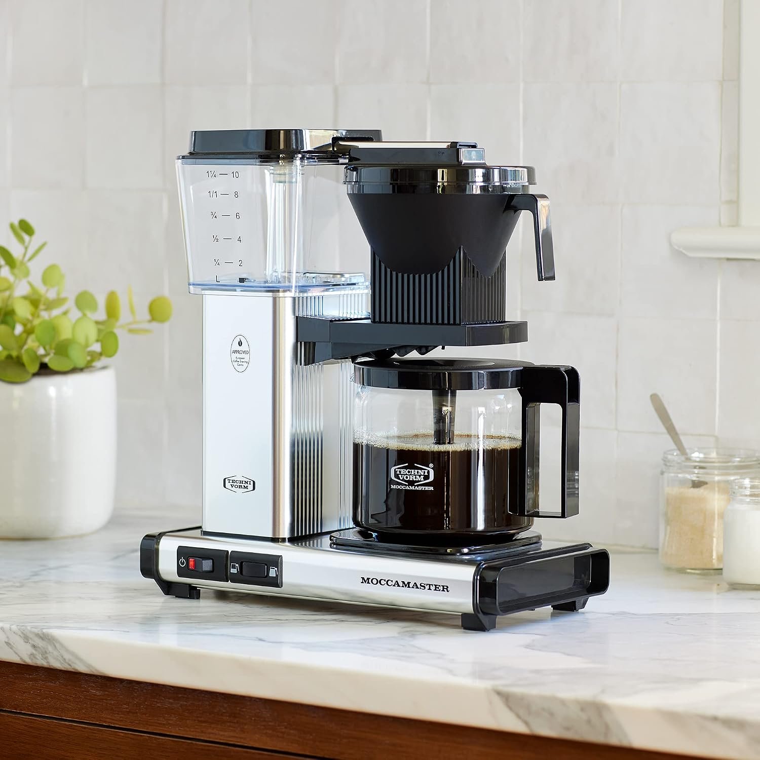 Technivorm Moccamaster 53948 KBGV Select 10-Cup Coffee Maker, Matte Black, 40 ounce, 1.25l - Image 8