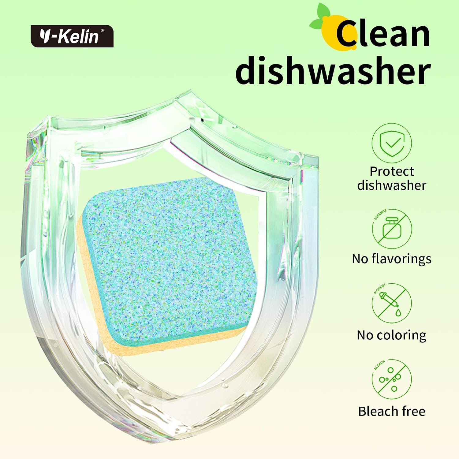 Dishwasher Cleaning Tablets 24 Pack Dishwasher Cleaner Limescale Remover - Image 5