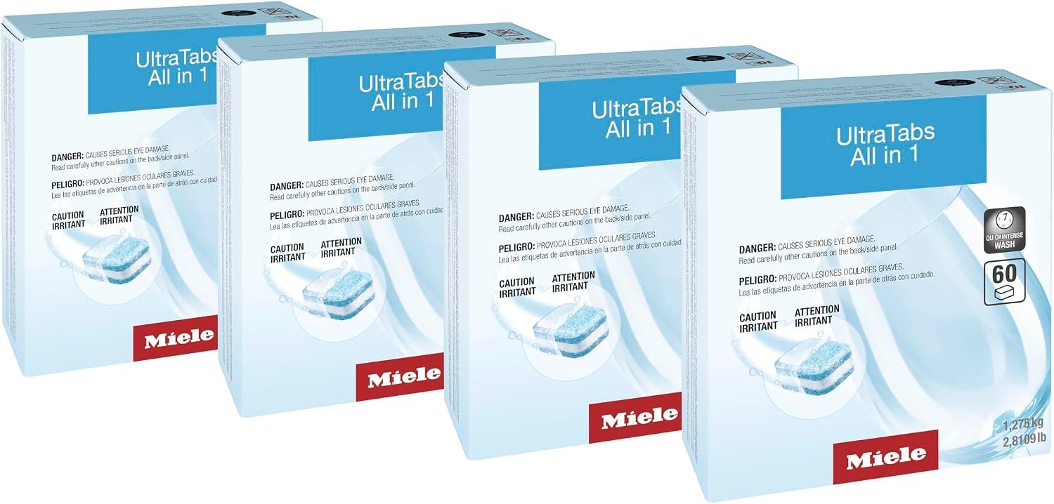 Miele Original GS CL 2406 T UltraTabs All in 1 Dishwasher Detergent Tablets, Multipack of 240 - 11657590 - Image 2