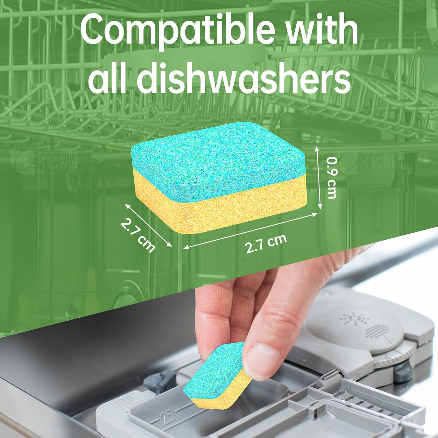 Dishwasher Cleaning Tablets 24 Pack Dishwasher Cleaner Limescale Remover - Image 8