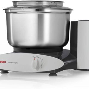 Bosch Universal Plus Black Stand Mixer with Stainless Steel Bowl