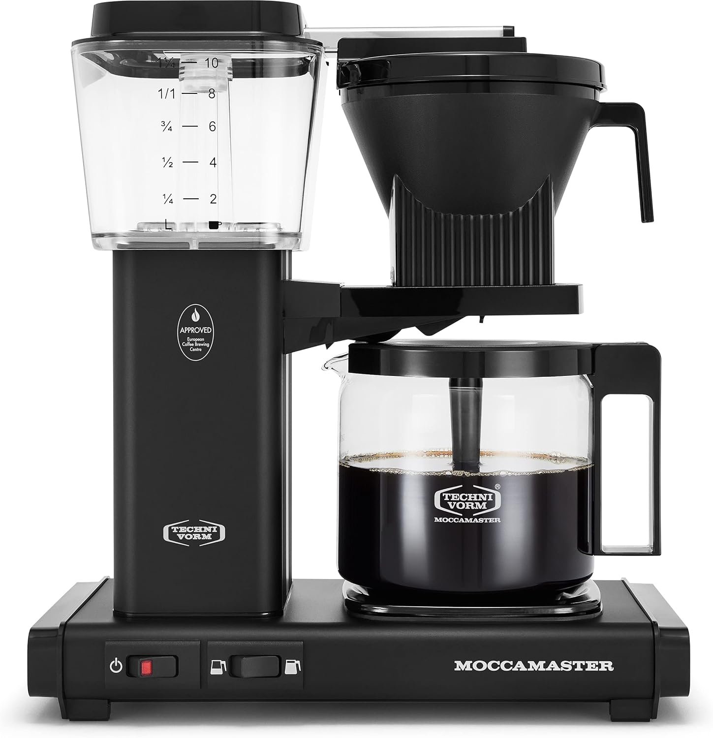 Technivorm Moccamaster 53948 KBGV Select 10-Cup Coffee Maker, Matte Black, 40 ounce, 1.25l - Image 2