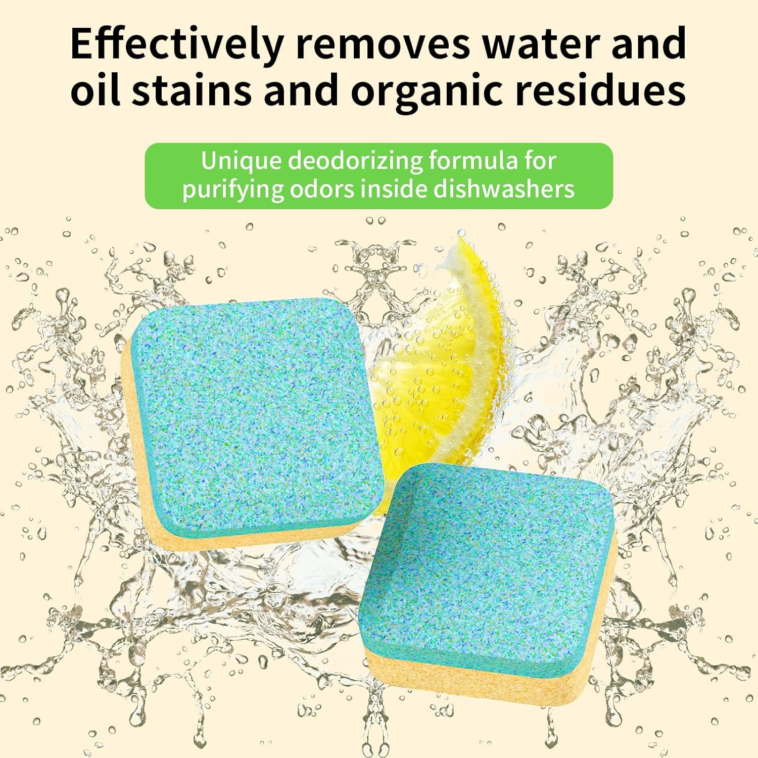 Dishwasher Cleaning Tablets 24 Pack Dishwasher Cleaner Limescale Remover - Image 3