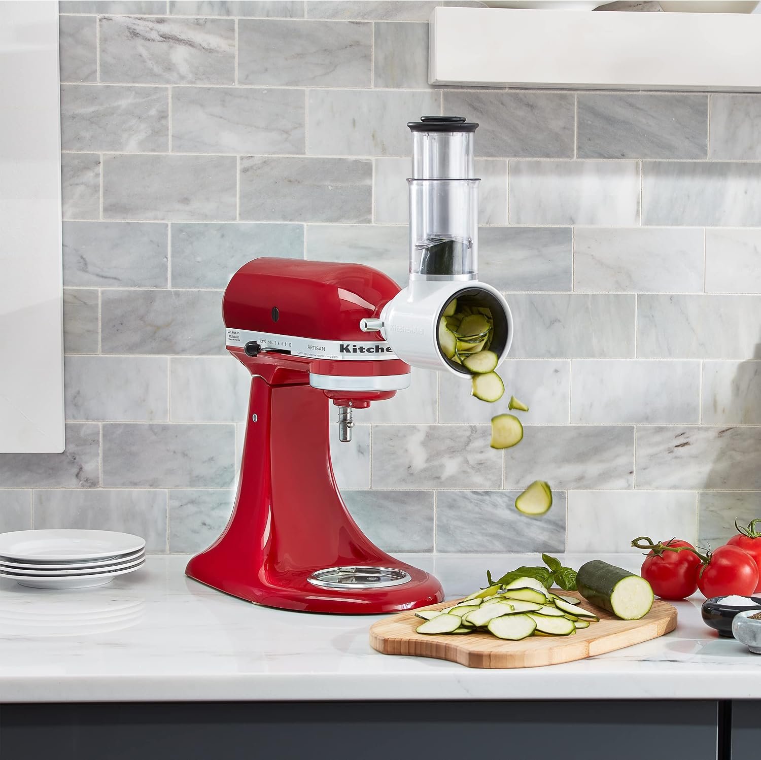 KitchenAid Fresh Prep Slicer/Shredder Attachment, KSMVSA - Image 7