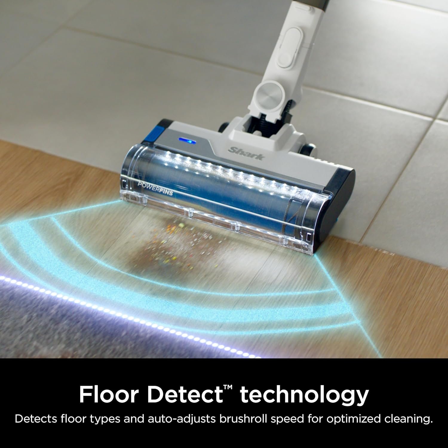 Shark® PowerPro Cordless Vacuum, IZ370HC | Hypervelocity Suction, Floor Detect, HEPA Filtration System and Anti-Allergen Complete Seal, Up to 50-Min Runtime - Image 6