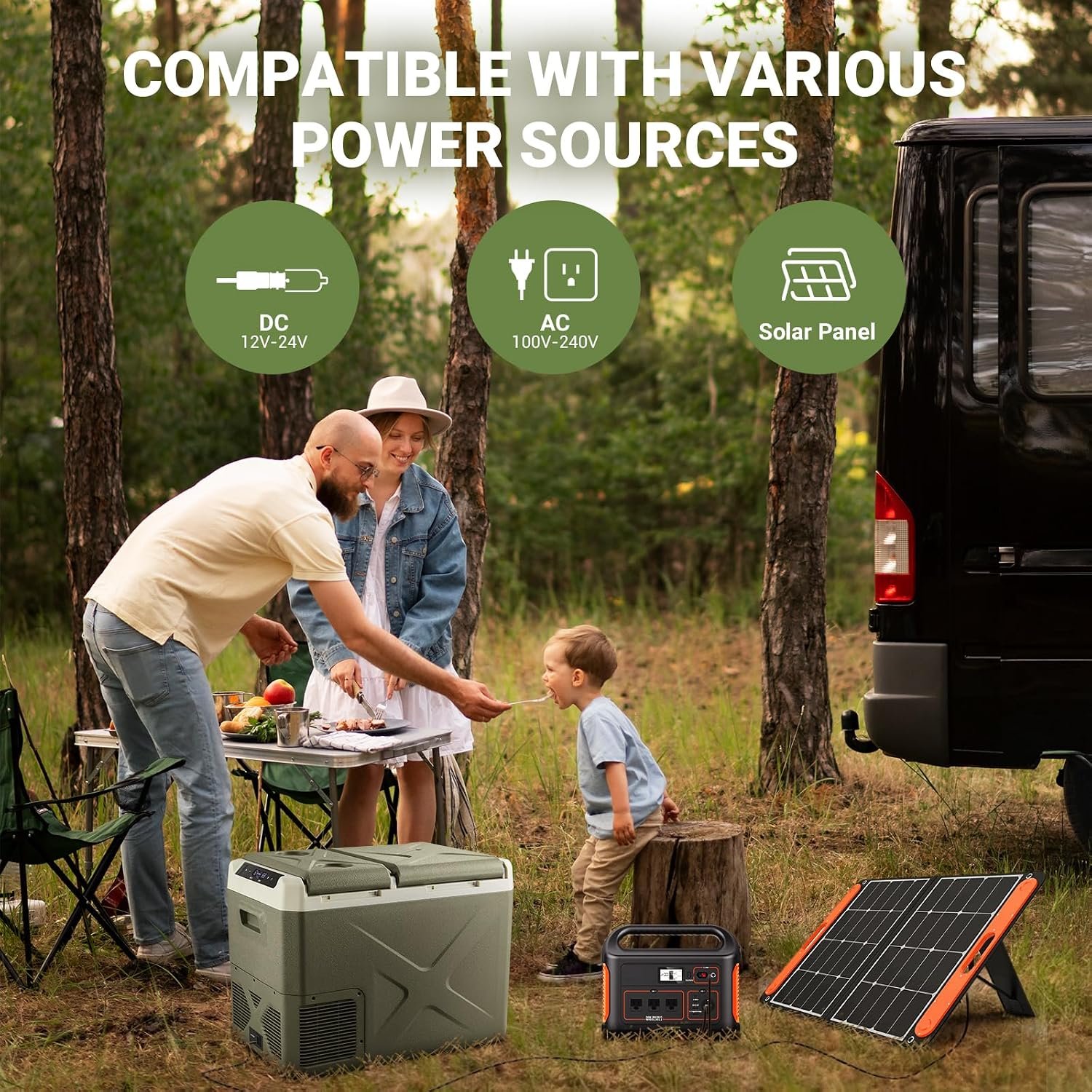 BODEGACOOLER 12 Volt Car Refrigerator, 34Quart (32L) Car Fridge Dual Zone | 12V Portable Freezer APP Control, RV Car Cooler -4℉-68℉ 12/24V DC 100-240V AC for Outdoor Camping Travel Vehicles Home Use - Image 6