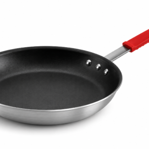 Tramontina Professional 12-inch nonstick frying pan with red handle