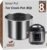 Original Inner Pot for Crock Pot 8 Quart – Stainless Steel Replacement Pot for Crock-Pot 8 Qt Multi-Cooker Crockpot XL Pressure Cooker Accessories Parts