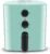 Elite Gourmet EAF-3218BL Personal 1.1Qt Compact Space Saving Electric Hot Air Fryer Oil-Less Healthy Cooker, Timer & Temperature Controls, Mint