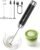 Maestri House Milk Frother with Stepless Speed ​​Control, Rechargeable | Milk Frother Handheld With Detachable Whisk and Stainless Steel Stand, Drink Mixer for Matcha, Latte, Cappuccino, LunaFro 2.0