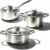 Stainless Steel pots and Pans Set, 6 Piece Kitchen Cookware Set