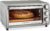 Hamilton Beach 4-Slice Toaster Oven, Stainless Steel, Compact Countertop Oven, Bake, Broil, Toast, Bagel & Keep Warm, 1100W, 31143J | Bake, Broil, Toast, Keep Warm, Bagel | Stay On & Auto Shutoff | 2 Rack Positions | 200-450° F | Stainless Steel | 31143J