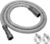 MyLifeUNIT Universal Dishwasher Drain Hose, 10 Ft Dishwasher Discharge Hose Extension, Corrugated and Flexible Dishwasher Hose Drain Replacement with 2 Clamps, Fits 11/16″,1″ and 1-1/8″