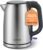 Cosori Stainless Steel Electric Kettle, 1.7L, 1500W, Cordless, Silver | Rapid Boil, Auto Shut-Off, Boil-Dry Protection, Stainless Steel Inner Lid and Spout, Drip-Less Spout, Easy Use and Cleaning