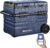 BODEGACOOLER 12V Portable Refrigerator Dual Zone 48 Quart(45L) Car Fridge | Portable Freezer, -4℉-68℉ Car Cooler WIFI APP Control 12/24V DC and 100-240V AC for Camping,Travel, Home Use