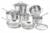 T-fal 11-Piece Stainless Steel Cookware Set